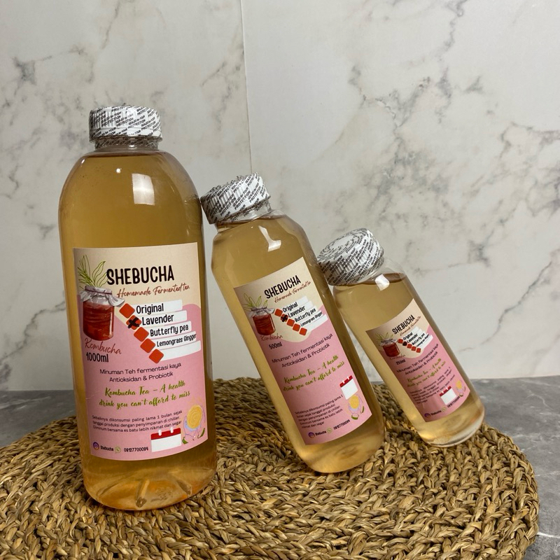 

SHEBUCHA LAVENDER homemade Kombucha by Mashe
