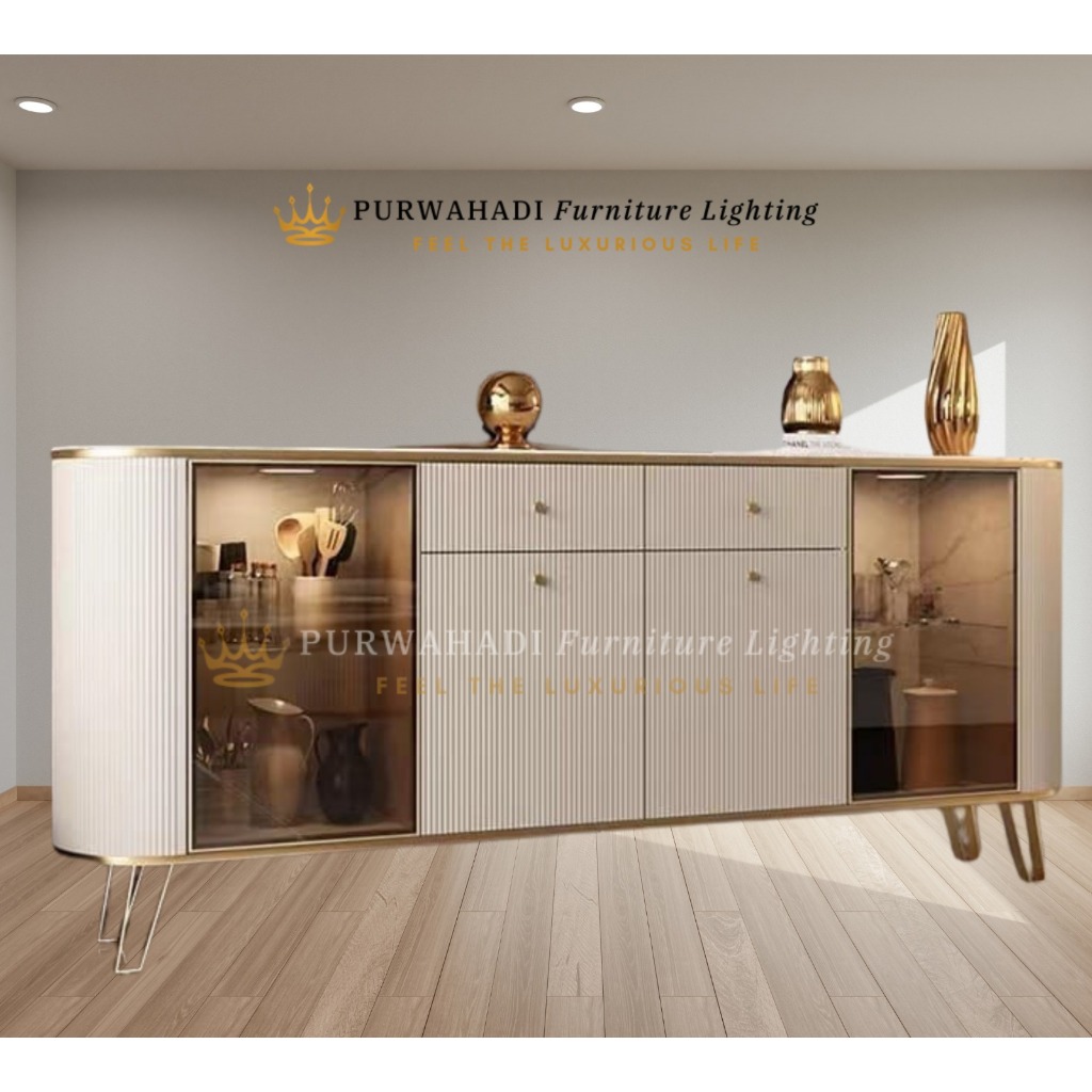 LEMARI BUFET MINIMALIS IMPORT | BUFET TV | BUFET KONSUL SERBAGUNA | LEMARI TV | LEMARI MULTIFUNGSI