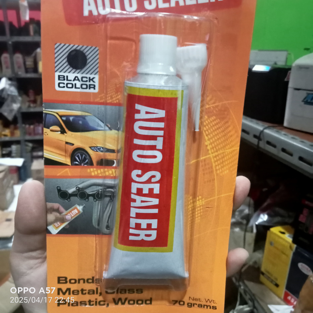 Unibond Auto Sealer 70 Gram Hightemp Lem Paking Hitam Gasket Sealer Super Anti Panas DJM Dian jaya m
