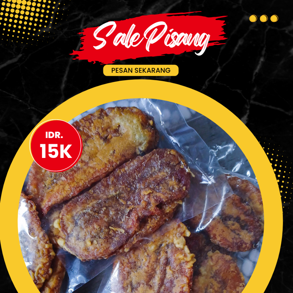 

Pisang Sale Original 250gr / 500gr /1kg termurah cemilan jadul Legit manis Sale Pisang Crispy sale pisang Lidah Premium Manis Gurih Legit Camilan jadul Best Seller Sale Pisang Lidah Oleh Oleh Bandung