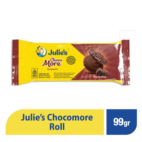 

JULIE'S CHOCO MORE SANDWICH 99 GRAM