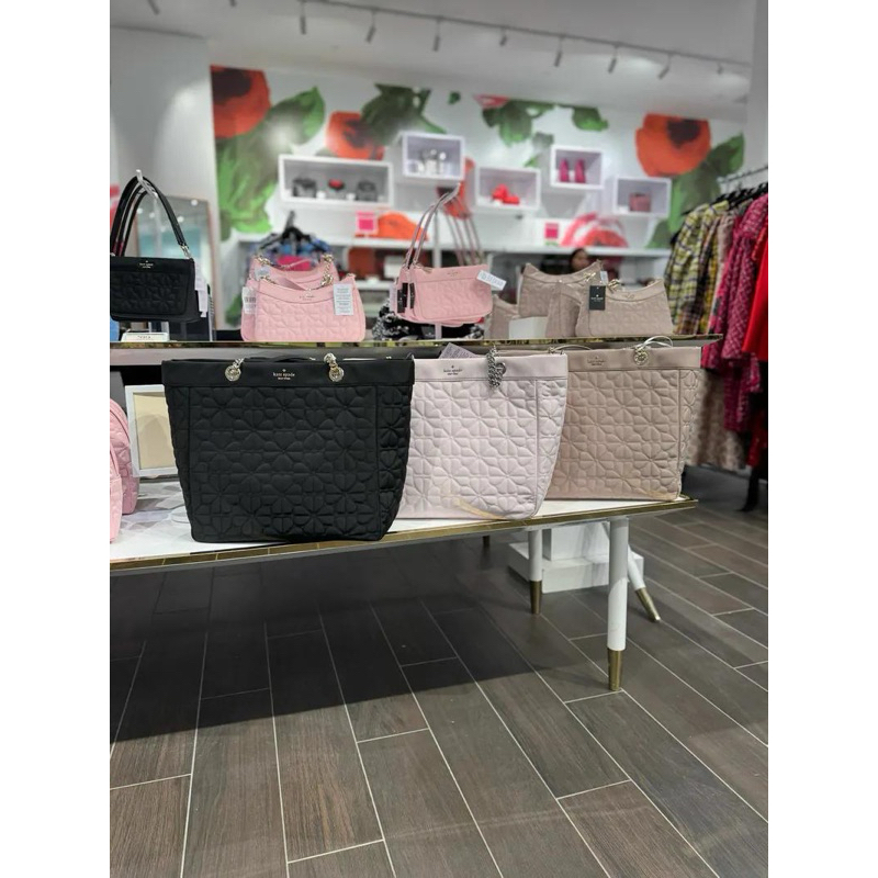 TAS TOTE KS SPADE FLOWER MEDIUM TOTE BAG KK125