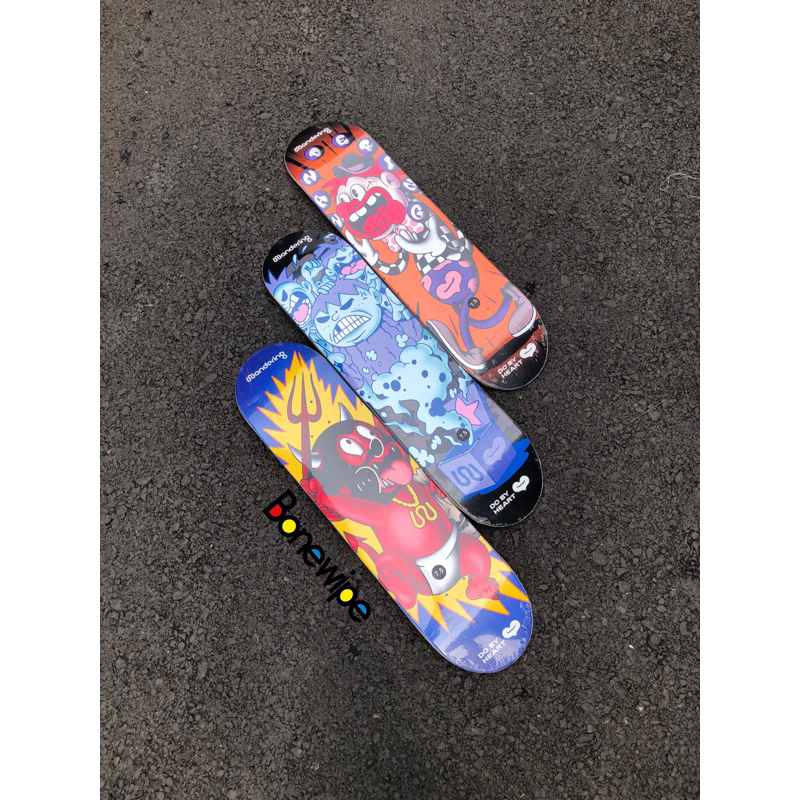 DBH “ do by heart “ skateboard deck/papan 7,5 / 7.5