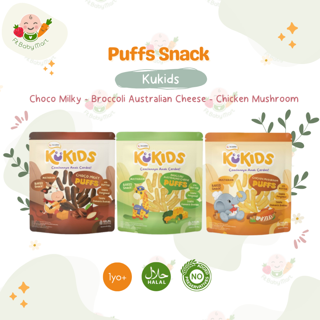 

KUKIDS - Puffs | Cemilan Snack Sehat Anak