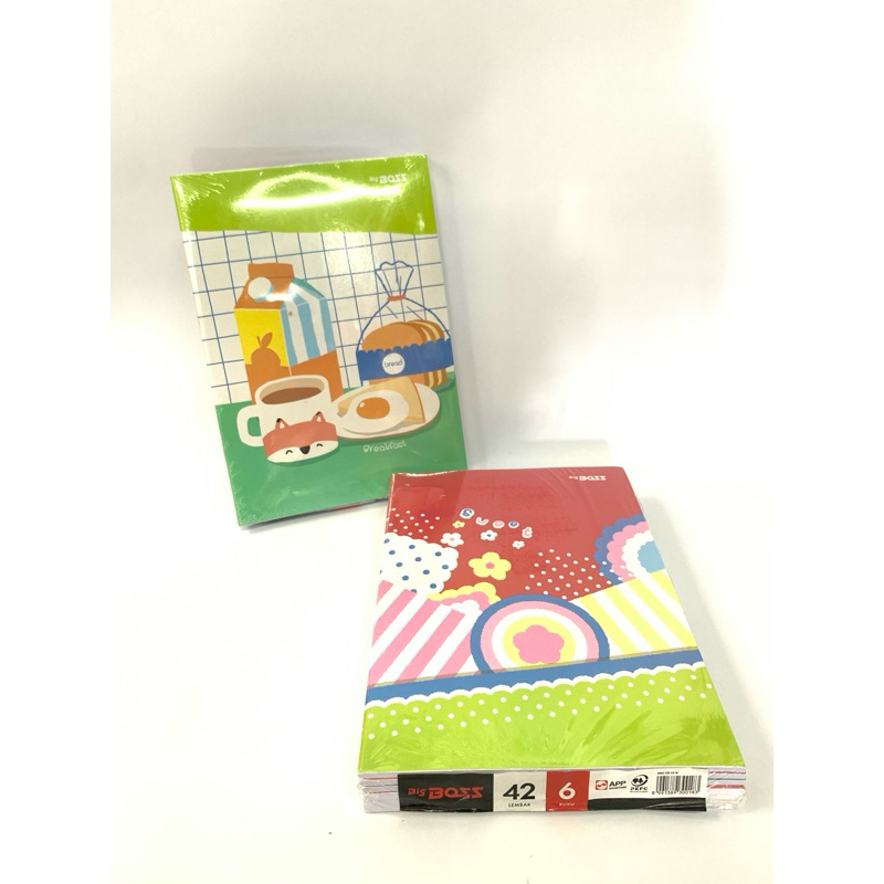 

BIG BOSS – (6 Pcs) Buku tulis boxy BIG BOSS 42 lembar – PACK