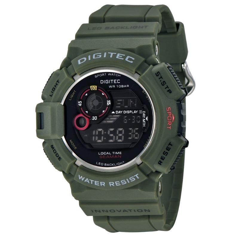 DIGITEC Jam Tangan Digital Pria DG-5028T Water Resist 10 BAR