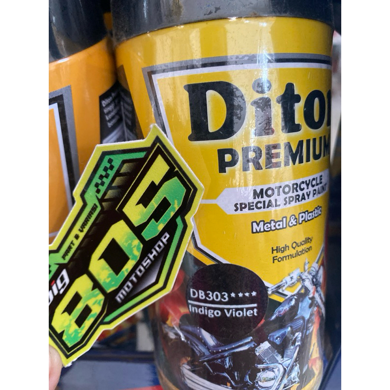 DITON PREMIUM INDIGO VIOLET DB 303 **** Cat Bunglon, 300cc
