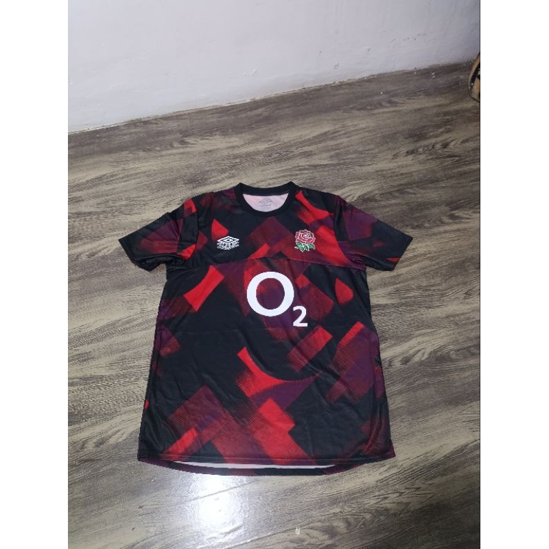 jersey polo shirt tim rugby england inggris original umbro