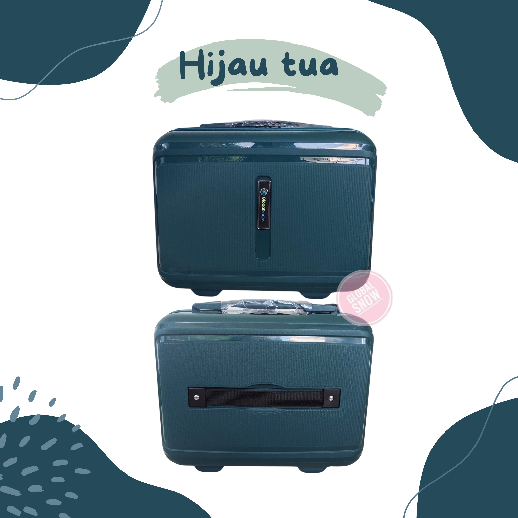 Koper 14 Inch Pp Anti Pecah 806 / Koper 14 Inch / Koper Cute / Koper Kosmetik / Koper Serba Guna /