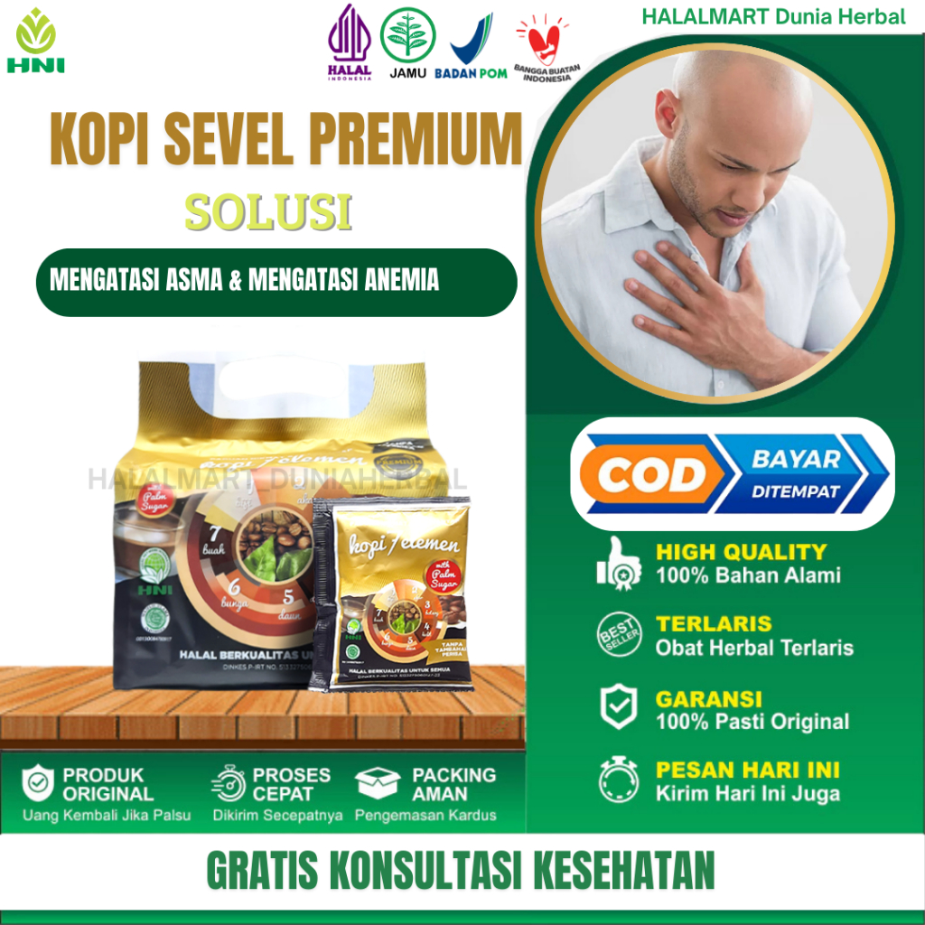

KOPI 7 ELEMEN PREMIUM HNI Original 100% Sumber Energi Kopi Stamina Pria Kuat Tahan Lama Anti Peradangan Sebagai Sumber Energi Mengatasi Asma Membantu Menyembuhkan Saluran Kencing Meningkatkan stamina. Terlaris