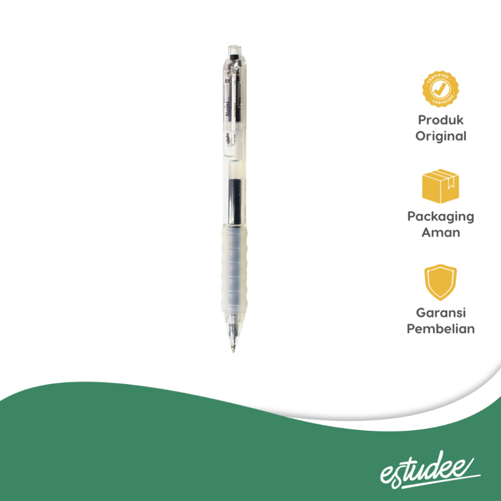

ESTUDEE NAMI GELPEN 0.5 INK BLACK EGP-27