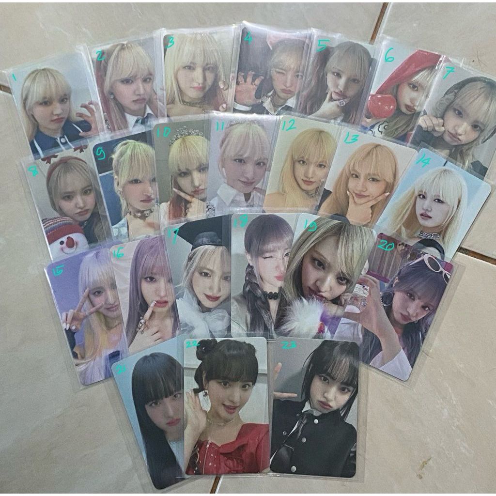 PHOTOCARD LIZ IVE OFFICIAL