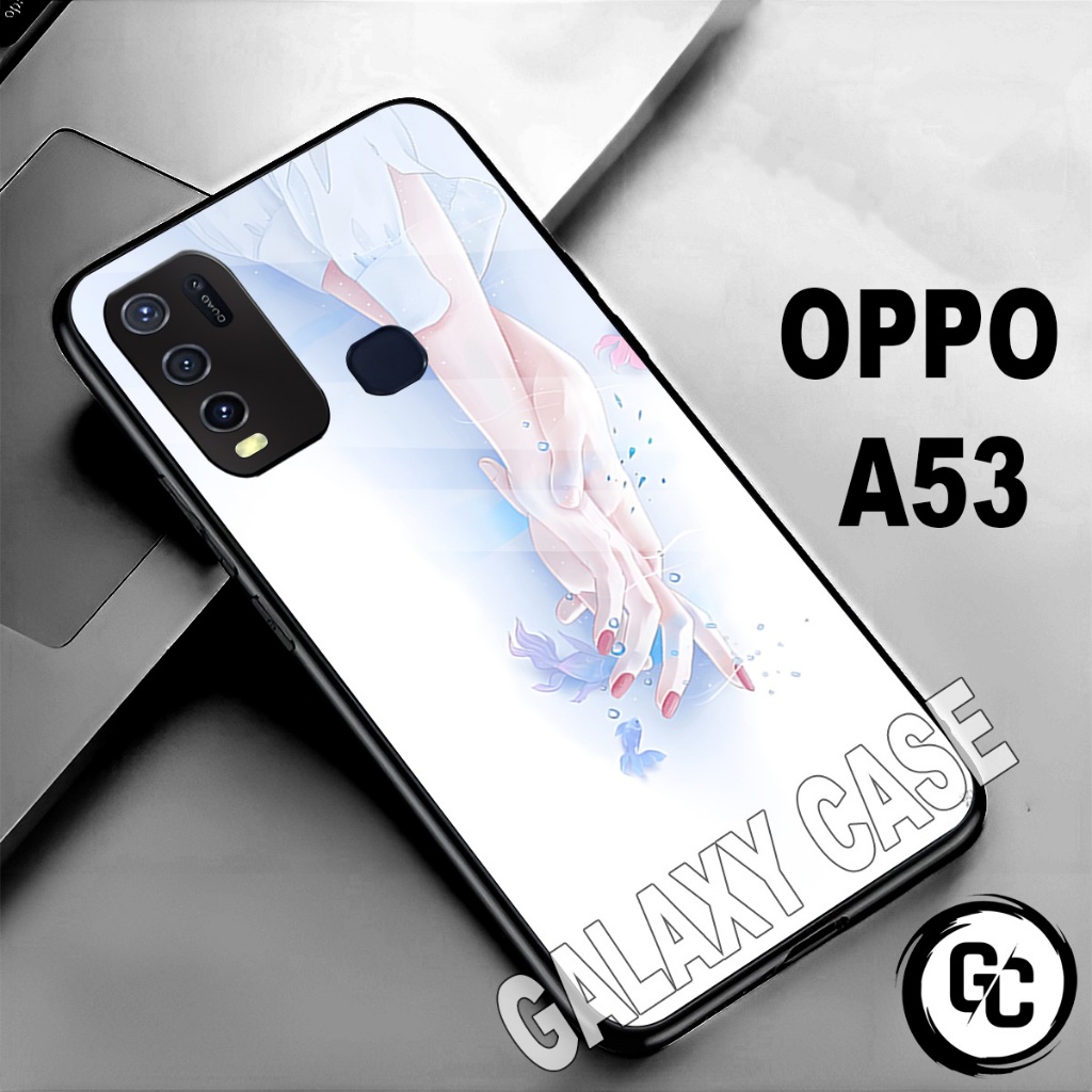 Case Hp OPPO A53/GC14/motif gambar CEWEK/casing OPPO A53/kesing/case/softcase/glossy/glitter