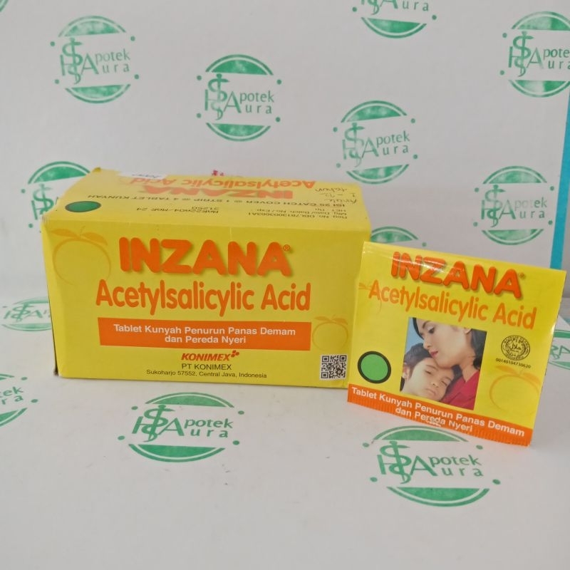 Inzana obat demam anak tablet hisap