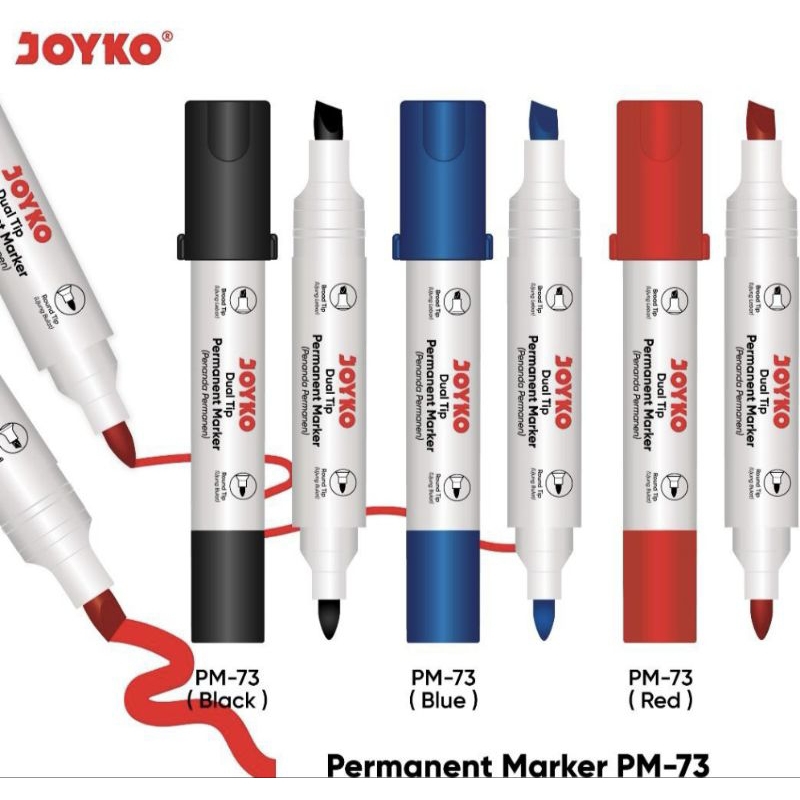 

Spidol Permanent Joyko pm-73 (1pcs)