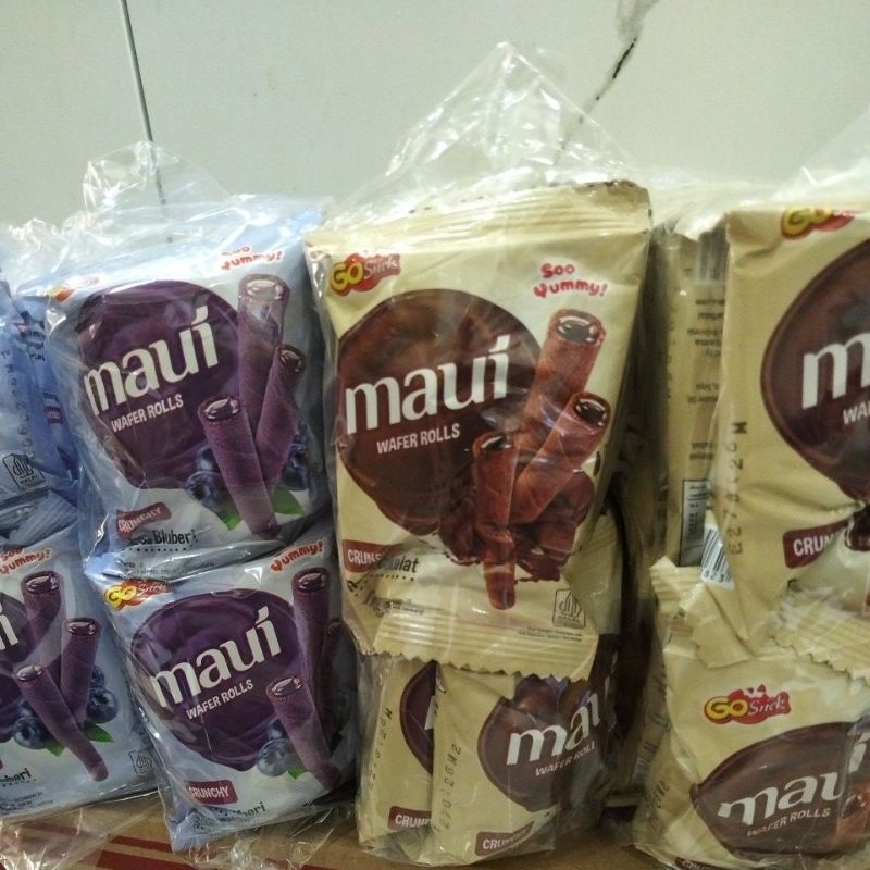 

Maui Wafer Rolls (isi 20) Halal
