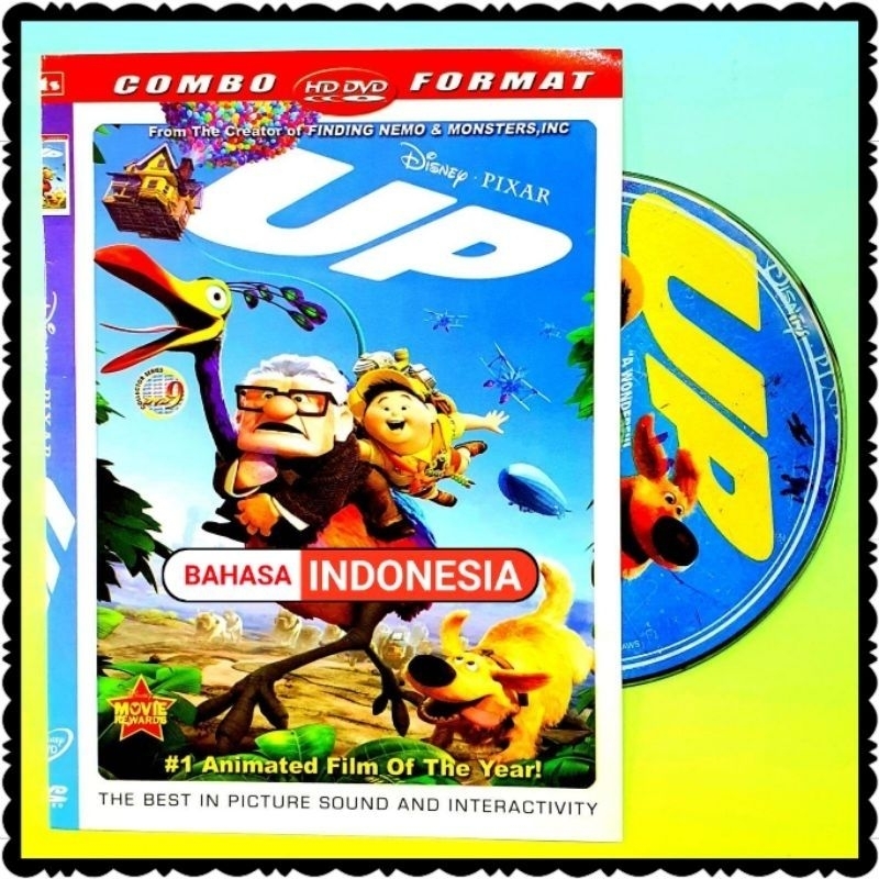 KASET DVD DISNEY PIXAR UP-KASET DVD ANAK2 CARTOON DISNEY UP