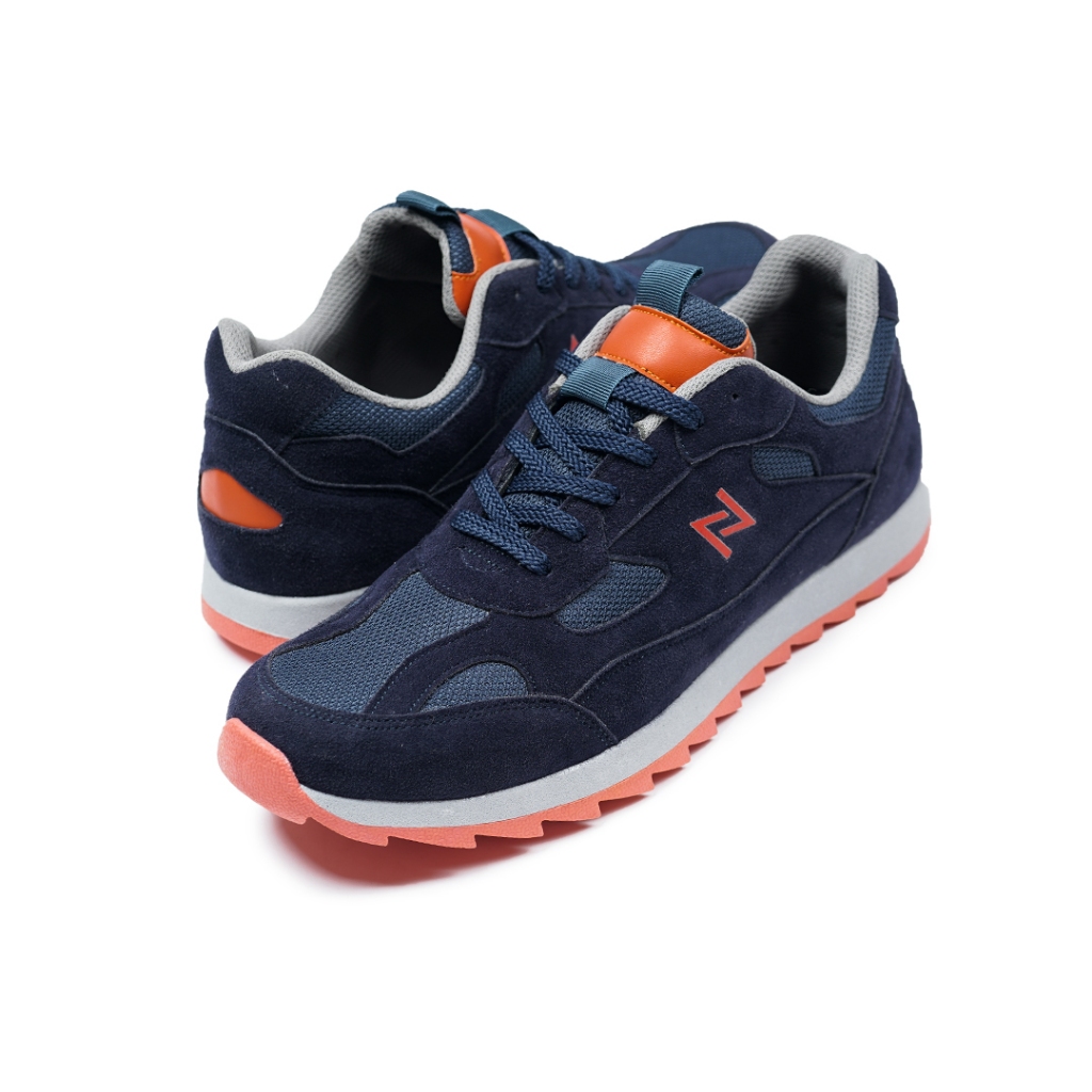 BALMAIN NAVY - Sepatu Sneakers Pria Sporty Man Shoes Naz x Sneakers Pedia