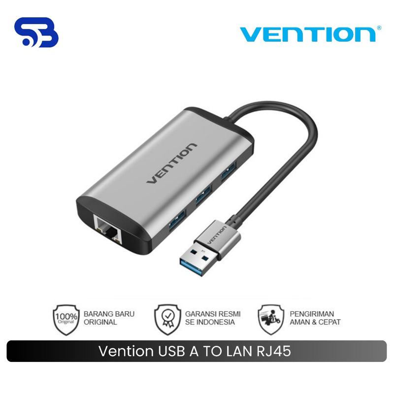 Vention USB to LAN Rj45 Ethernet Adapter High Speed For Mac Windows