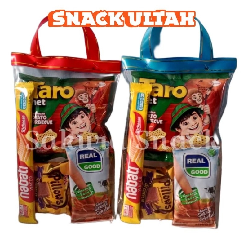 

10 Bungkus Snack Ulang Tahun Anak / Paket Bingkisan Snack Ulang Tahun Termurah