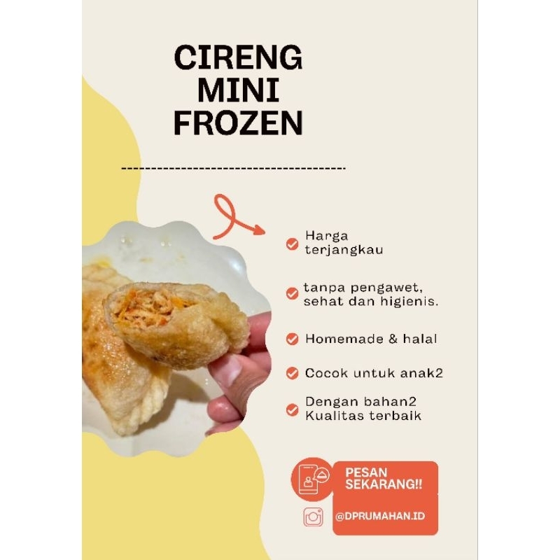 

Cireng Mini Frozen