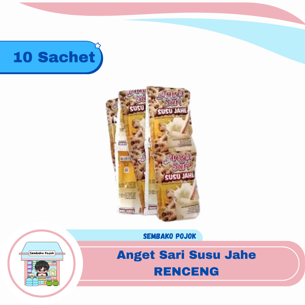 

Anget Sari Susu Jahe isi 10 Sachet (Renceng)