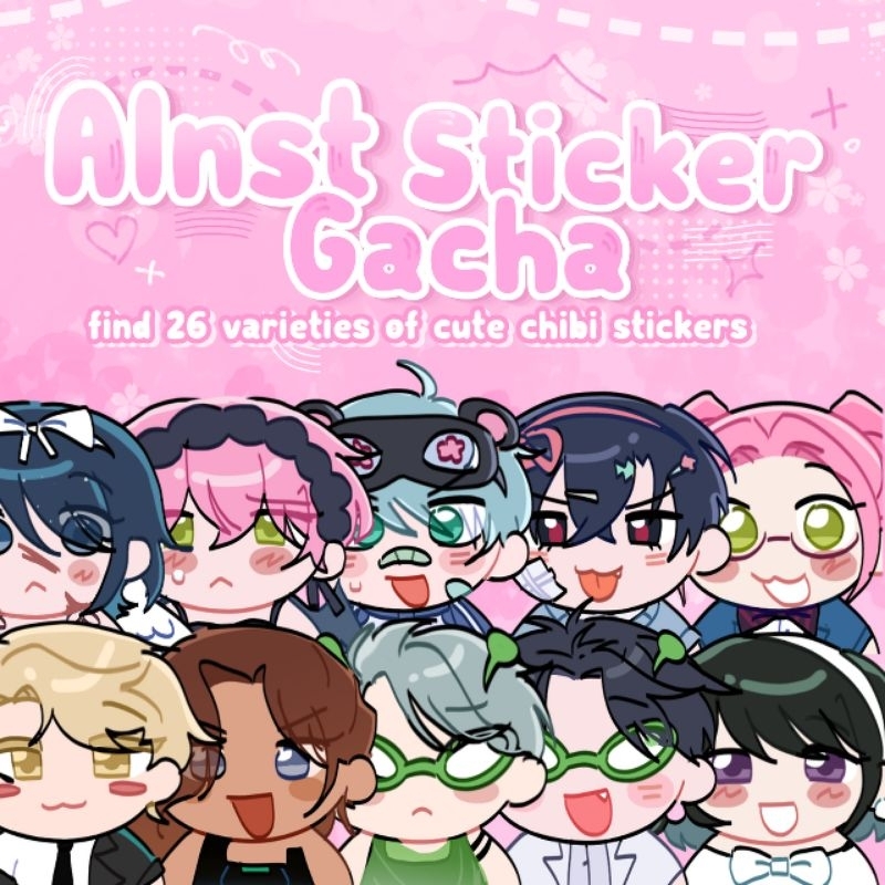 

Fanmerch Alien stage Sticker Gacha