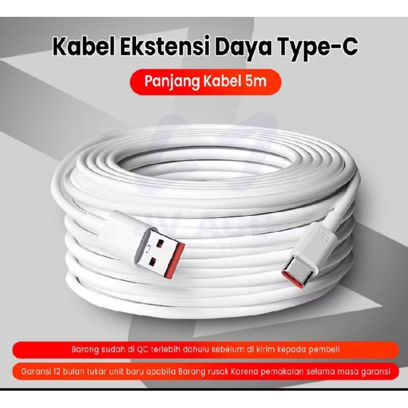 KABEL CCTV 5 METER TYPE C