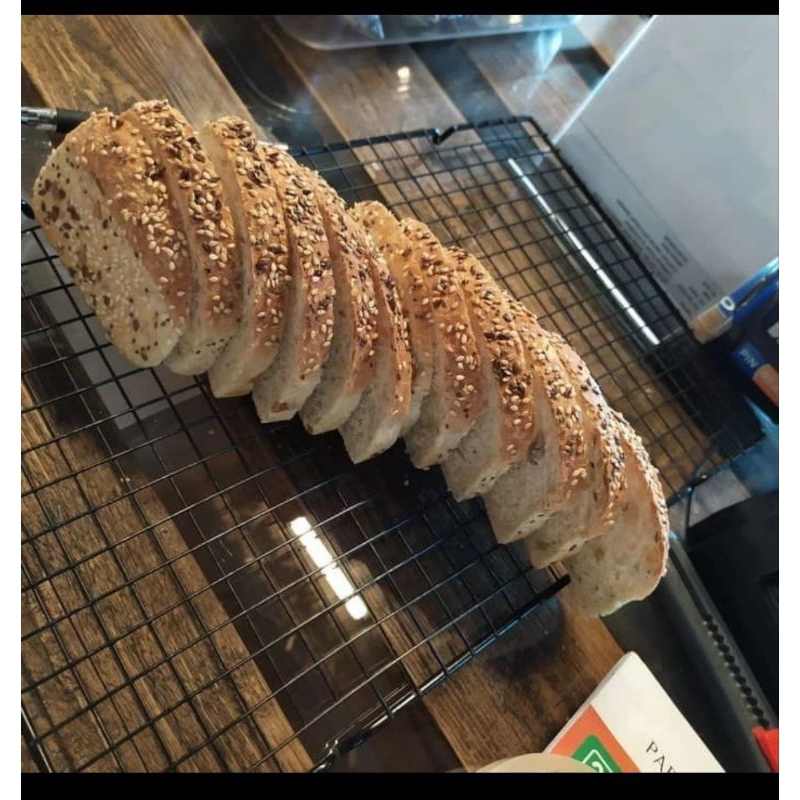 

ORGANIC BREAD WITH SEEDS ( sugar free,no egg,dairy free,no butter)