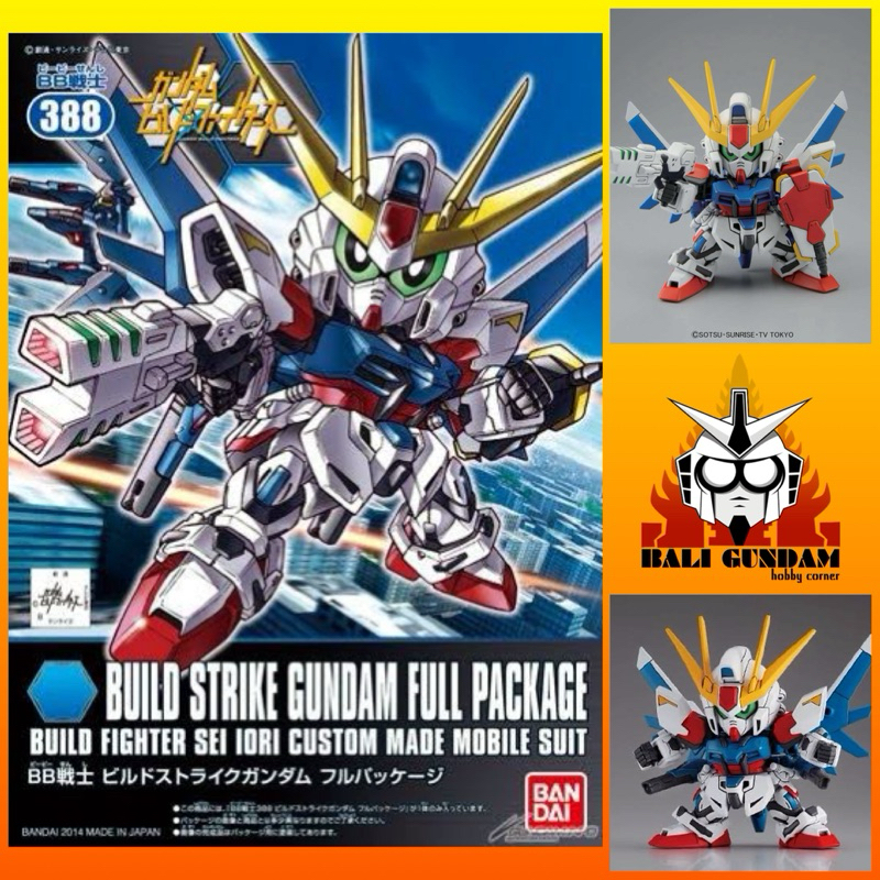 SD BB SENSHI GAT-X105B/FP BUILD STRIKE GUNDAM FULL PACKAGE Bali Gundam Hobby Corner Bandai Original