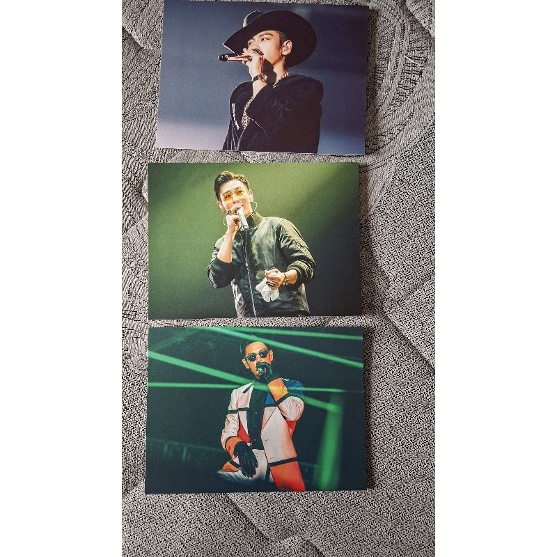 bigbang TOP postcard set