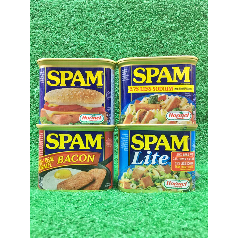 

NON HALAL Hormel Spam Bacon Daging B2 Olahan 340gr Impor USA