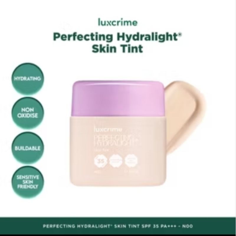 New Luxcrime Perfecting Hydralight Skin Tint SPF35 PA+++ NOO luxcrime skin tint skintint luxcrime