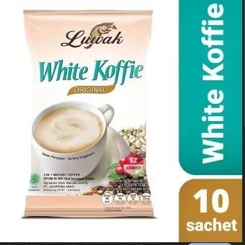 

LUWAK White Coffee Original 20gr x 10pcs (1 Renceng)
