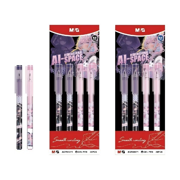 

TBMO M&G STICK GEL PEN 0.5 BLACK PINK FANTASY - 10037412
