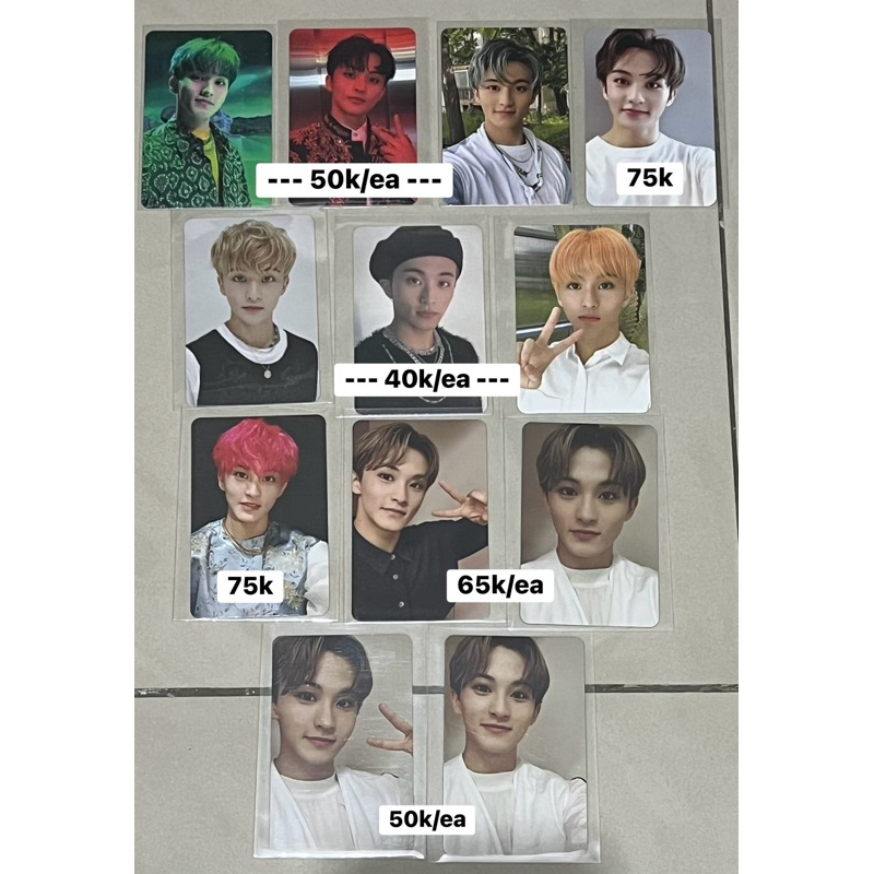 Mark Album PC NCT Dream 127 SuperM Favorite Hello Future Resonance Super One Kihno Jewel US Asian ve