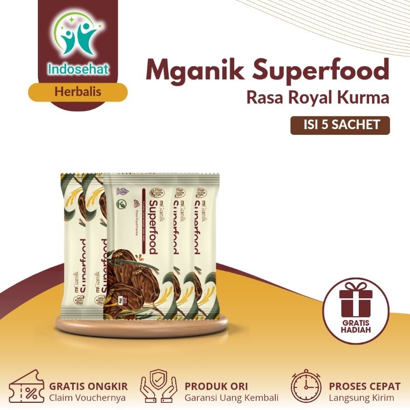 

mGanik Superfood Royal Kurma Minuman Multigrain Untuk Diabetes - Eceran