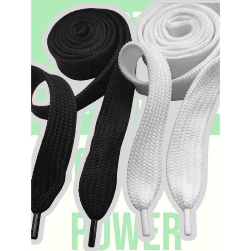 tali sepatu lebar tali sepatu viral gemuk tali sepatu gendut premium shoe