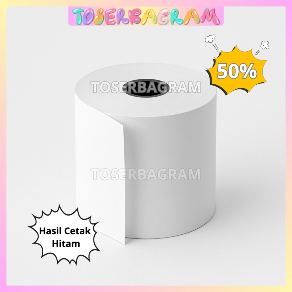 

Struk Kasir Thermal 80x80mm / Thermal Paper Roll / Kertas Struk / Struk Kasir