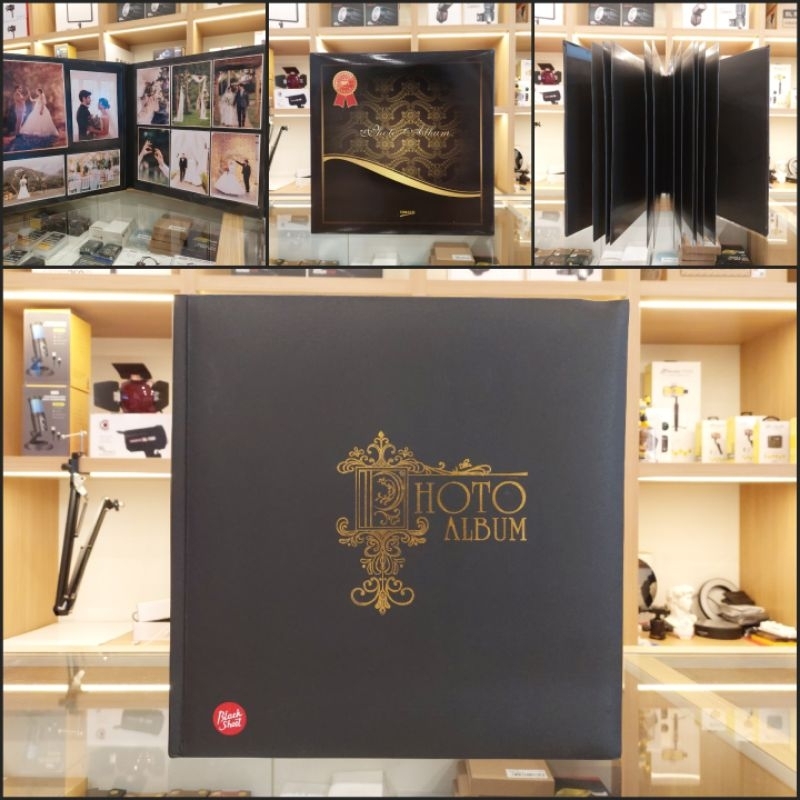 Photo Album Jumbo Photograph Simpel Elegant 35x35 Cm Album Photo Wadding