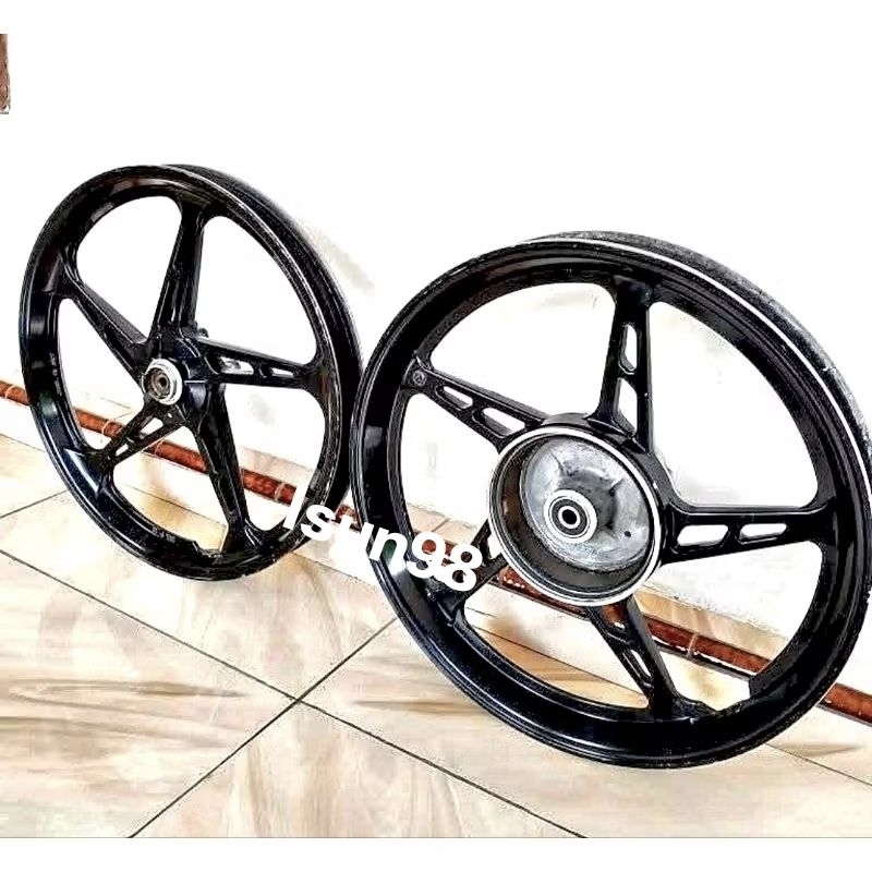 1SET VELG PELEK YAMAHA JUPITER Z VEGA NEW , VEGA , ZR JUPUTER Z1 , VEGA FORCE, JUPITER LORENZO COPOT