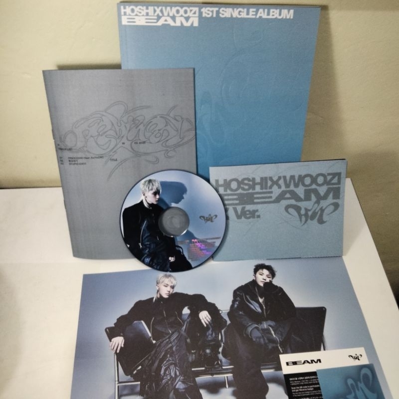 [ALBUM ONLY] HOSHI WOOZI BEAM [HxW] BEAM X VERSION Blue Version | ALBUM ONLY FML PINK FML GREEN | HE