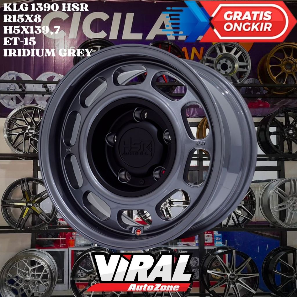 Velg Mobil JIMNY , KATANA , ESCUDO , VITARA , HSR KLG RING 15 R15 MURAH
