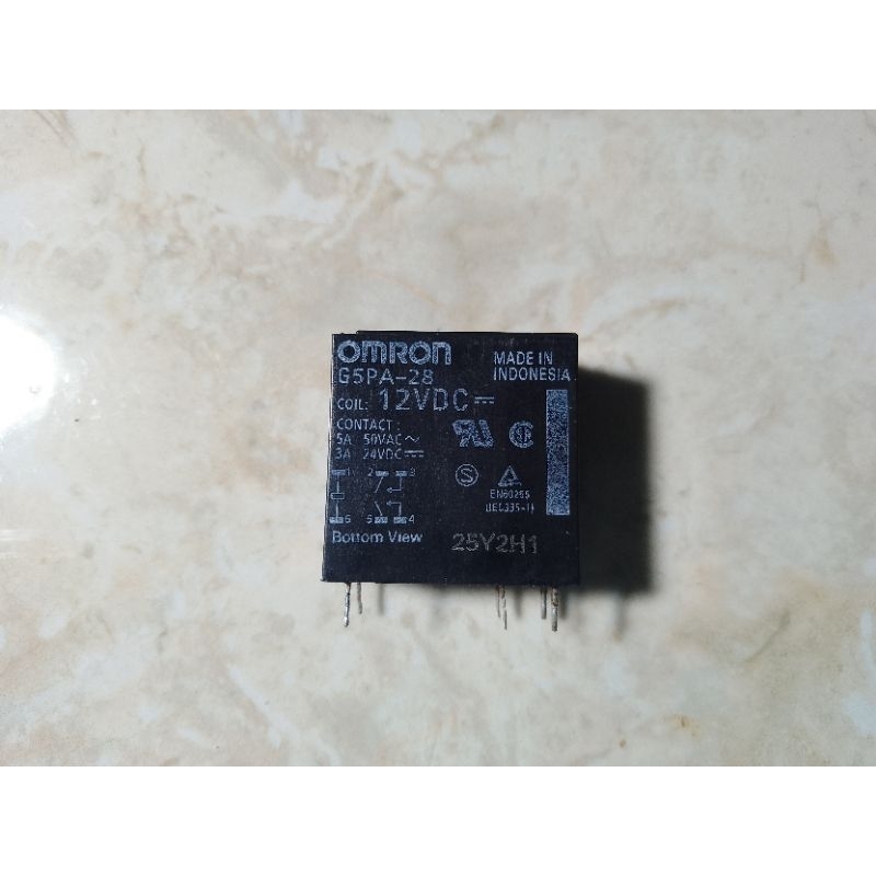 Relay Omron 12VDC / Relay ORI Omron / Relay / Switc Relay 12VDC