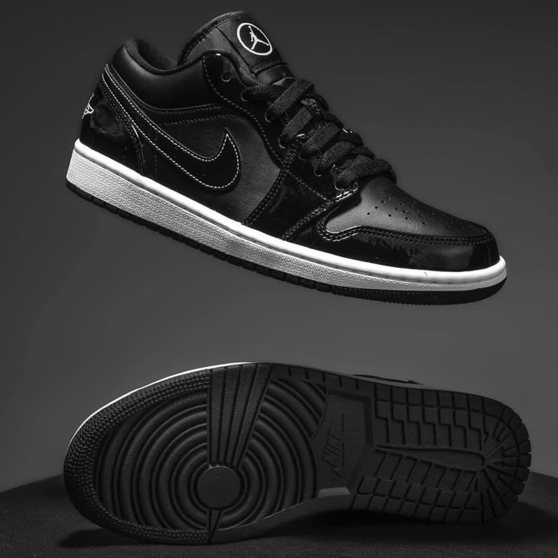 AJ1 Low SE “All Star” 2021 Black Carbon 100% Original Material