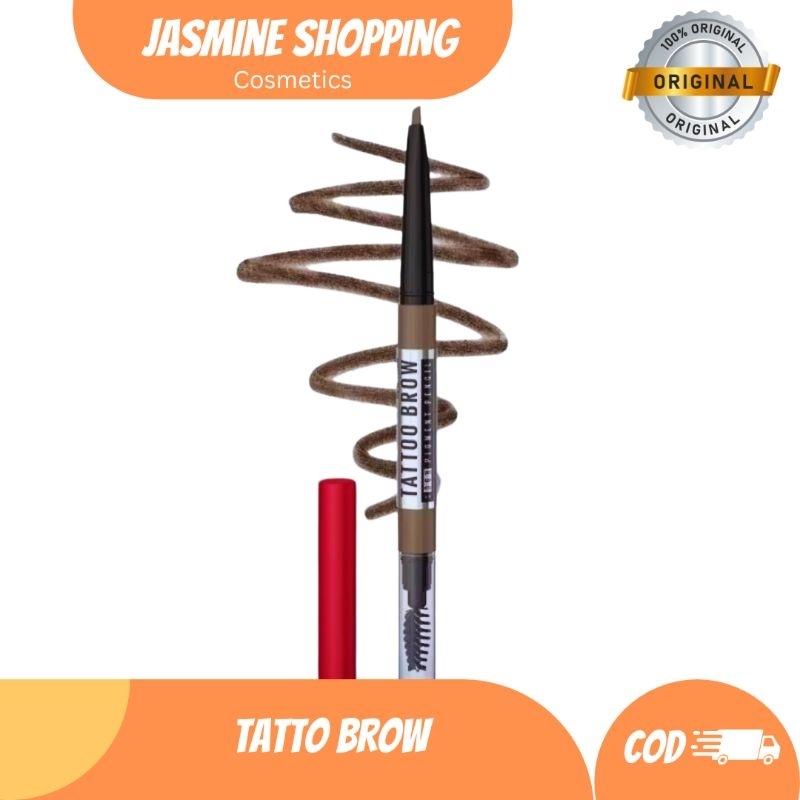 MAYBELLINE TATTO BROW UP TO 36 H PIGMENT PENCIL- WATERPROOF - Pencil Alis eye Make Up