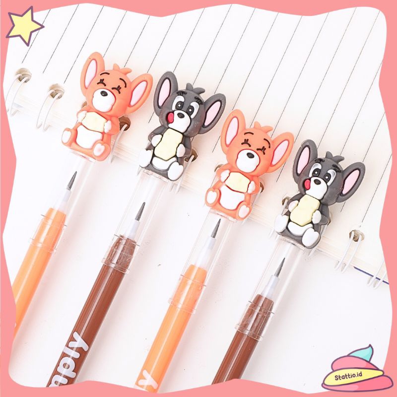 

Pensil Susun / Peluru Tom & Jerry Pencil Lantu Benzia Bisa di Isi Ulang Refill