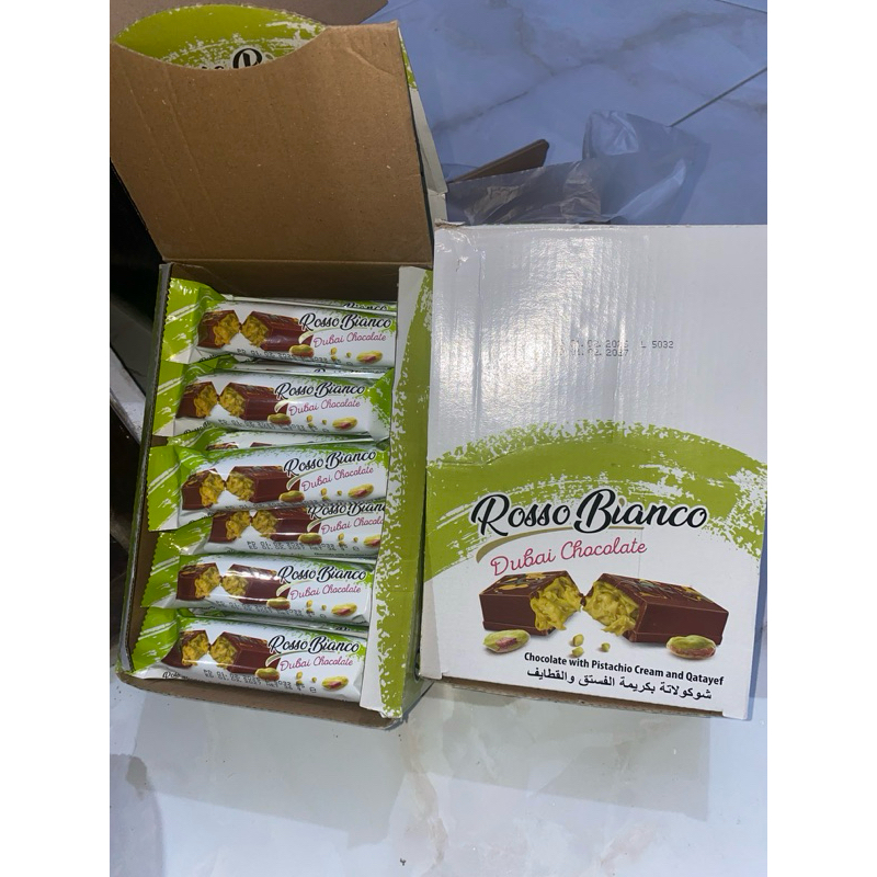 

Coklat Dubai/Dubai Chocolate Rosso Bianco