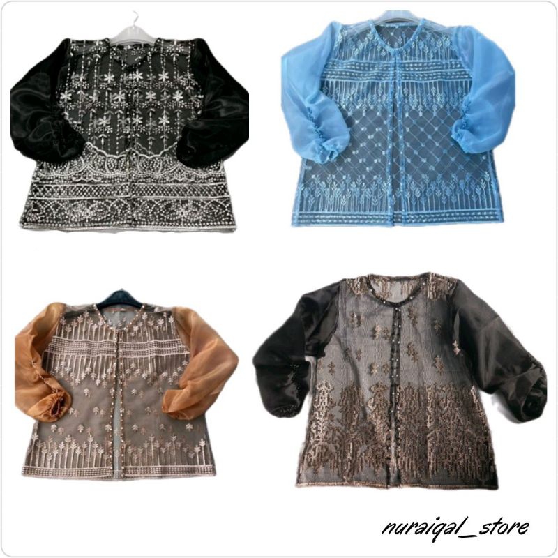 CROP TOP ORGANZA MIX PREMIUM BAJU KONDANGAN KEKINIAN