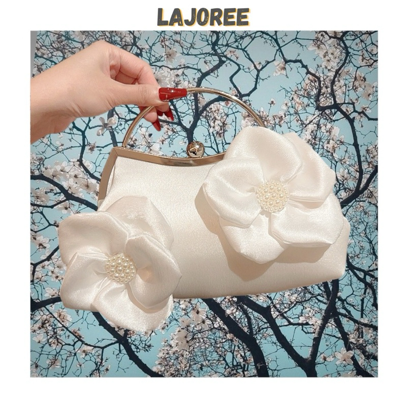 LAJOREE Rosanna Clutch Tas Pesta Wanita Cantik Slingbag Selempang Kondangan Seserahan